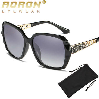 AORON Designer Polarized Sunglasses Women Ladies Fashion Oversized Shades UV400