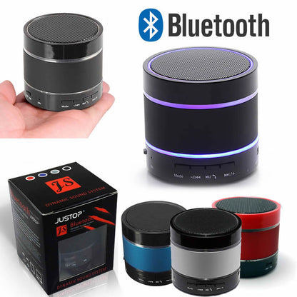 Bluetooth Wireless Speaker - Portable LED Light Extra Bass Loud