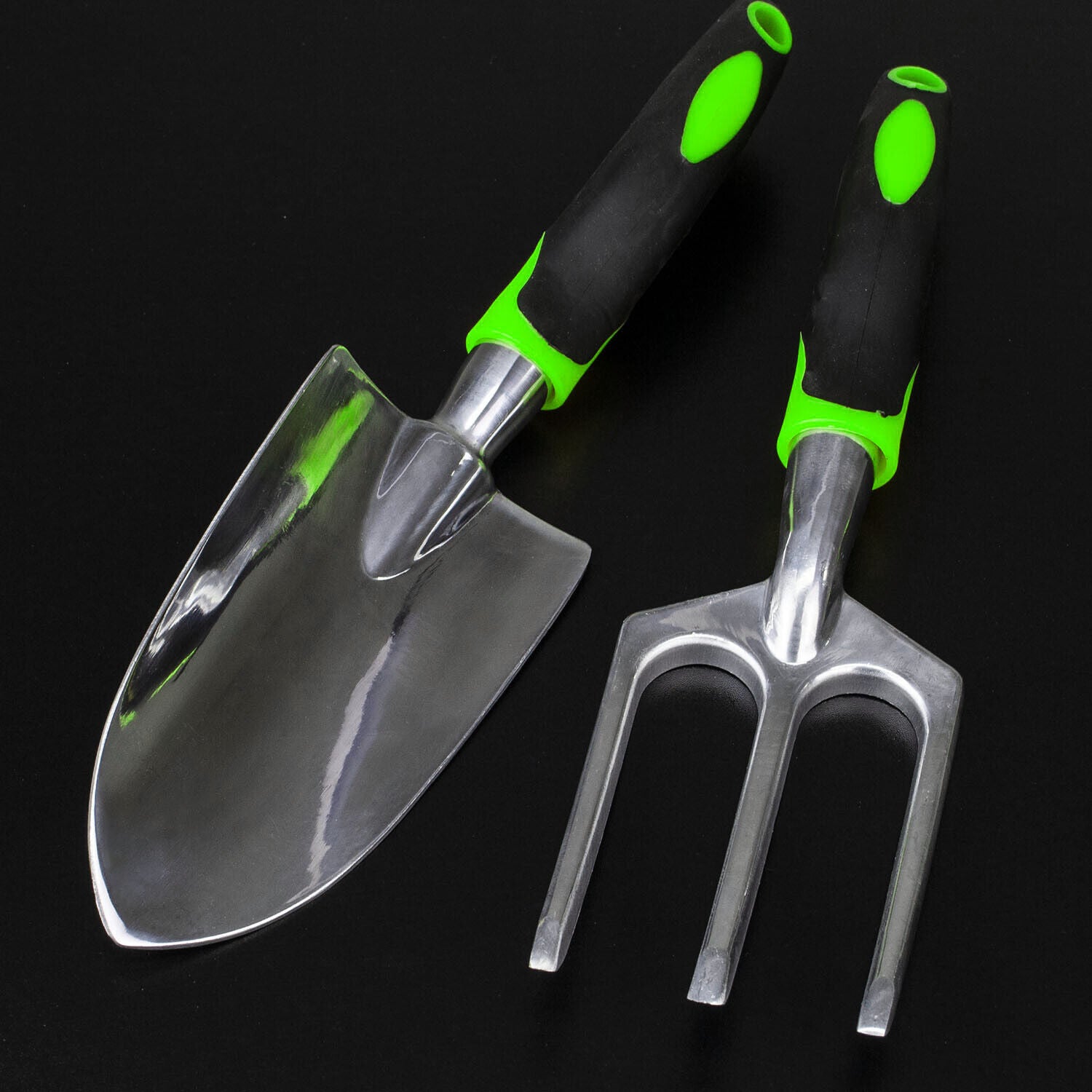 11 Piece Garden Tools Set with Bag Gardening Kit Trowel Secateurs Fork Knee Pad