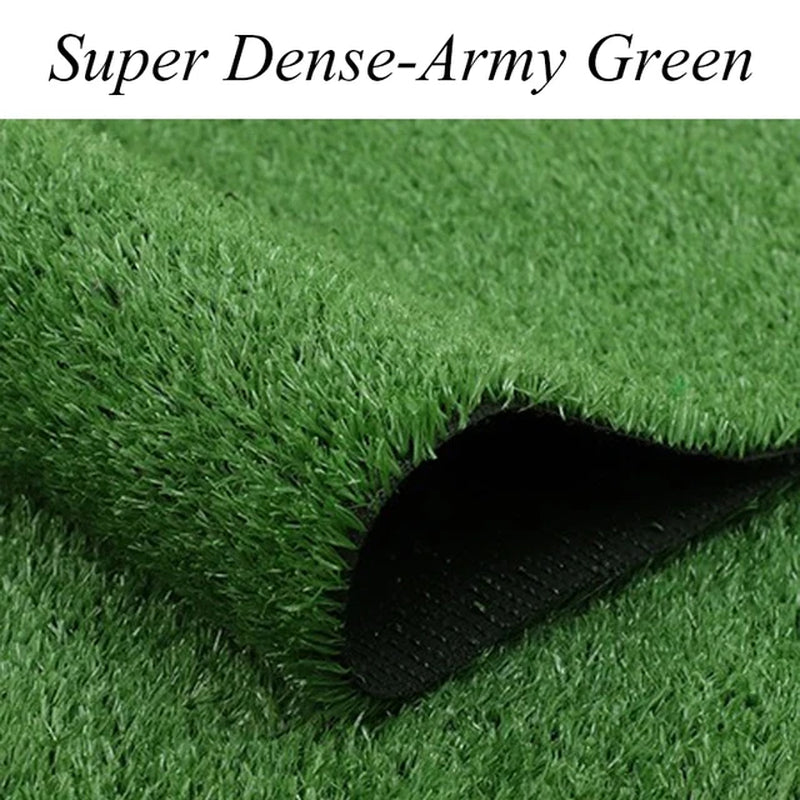 1PC Artificial Plants Grass Wall Panel Boxwood Hedge Greenery UV Protection Green Indoor or Backyard Decor 