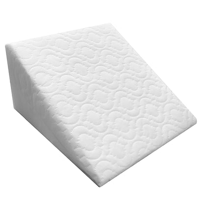 Large Acid Reflux Flex Support Bed Wedge Pillow with Luxury Quilted Cover
