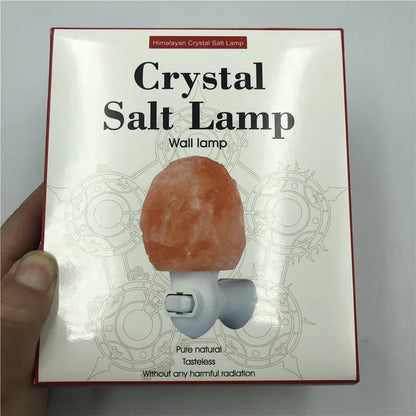 Sculpted Serenity: Himalayan Salt Lamp – Natural Crystal Night Light for Home Decor, Air Purification, and Soothing Warm White Glow with Plug for Negative Ion Bliss!