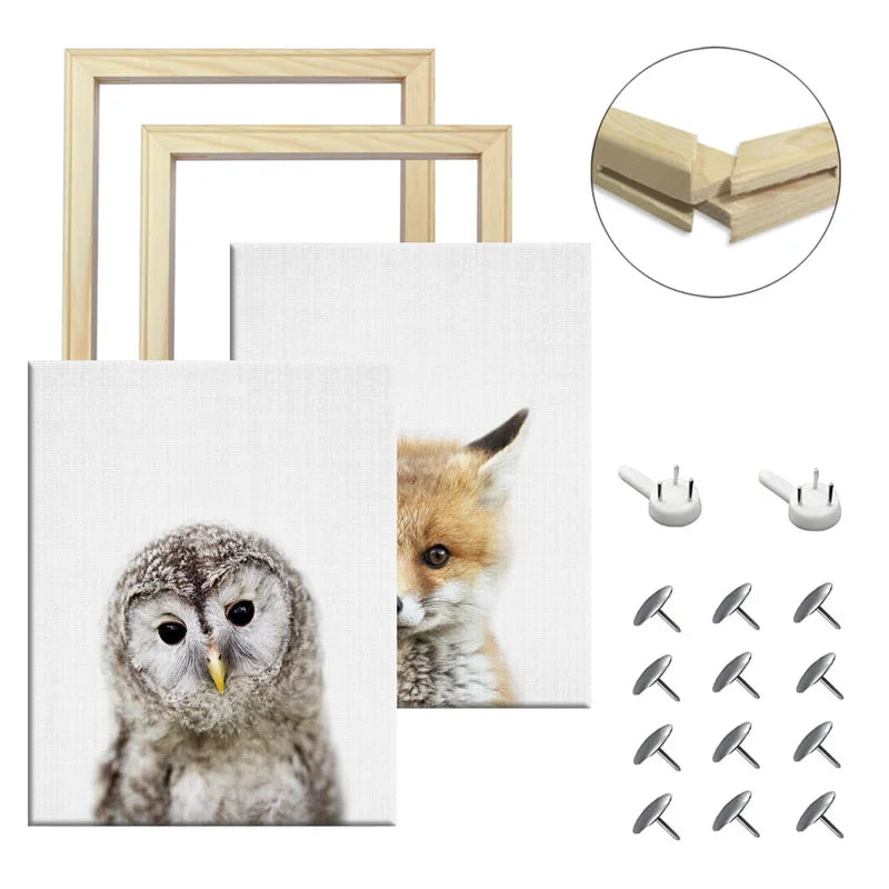 Create Your Masterpiece: DIY Wooden Frames for Wall Art, Canvas Posters, and Diamond Paintings