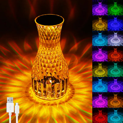 Radiate Elegance and Whimsy: Transparent Mushroom Nightlight - Versatile Bedroom, Jellyfish Lamp, Crystal Table Light Perfect for Parties, Mood Lighting, and Ramadan Decorations