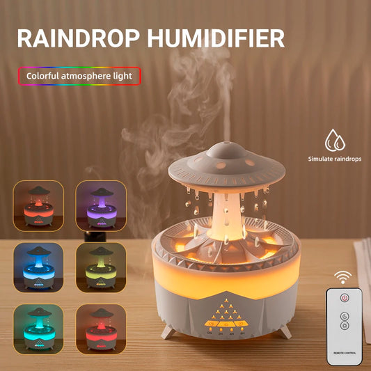 Rain Cloud Humidifier: Mushroom Magic for Moisture and Charm at Home!
